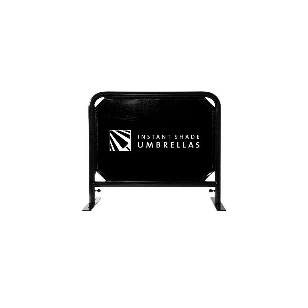 Café Barrier with Full Digital Print Branding